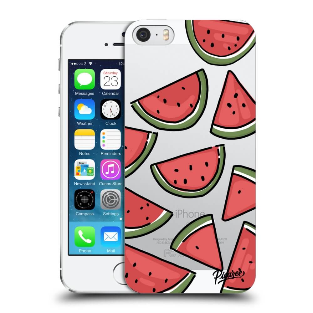 Silikonska Prozirna Maskica Za Apple IPhone 5/5S/SE - Melone