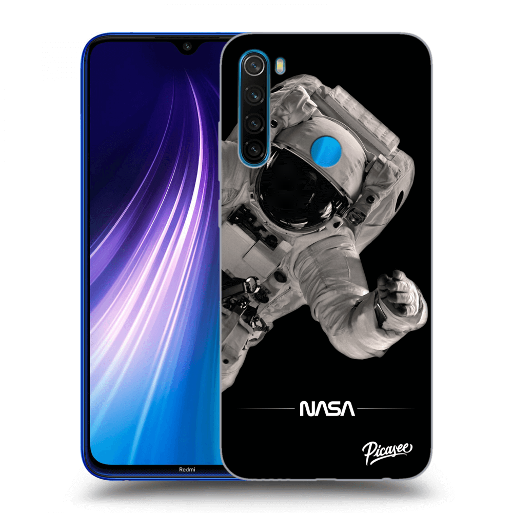 Silikonska Prozirna Maskica Za Xiaomi Redmi Note 8 - Astronaut Big