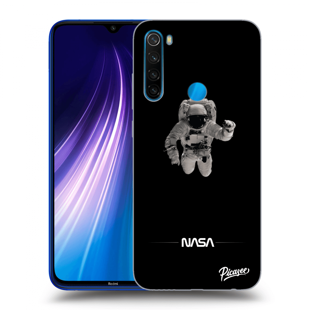 Silikonska Prozirna Maskica Za Xiaomi Redmi Note 8 - Astronaut Minimal