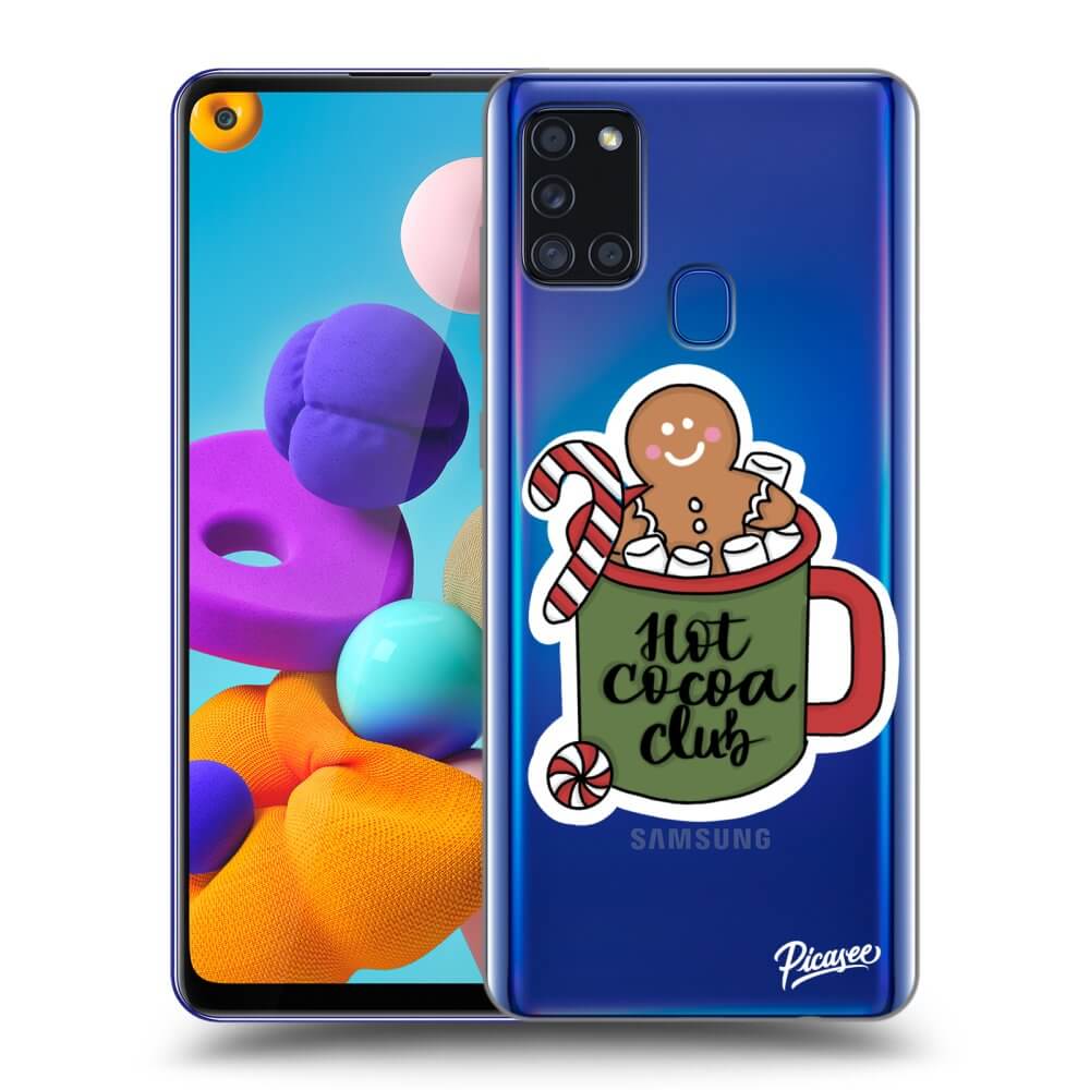 Silikonska Prozirna Maskica Za Samsung Galaxy A21s - Hot Cocoa Club