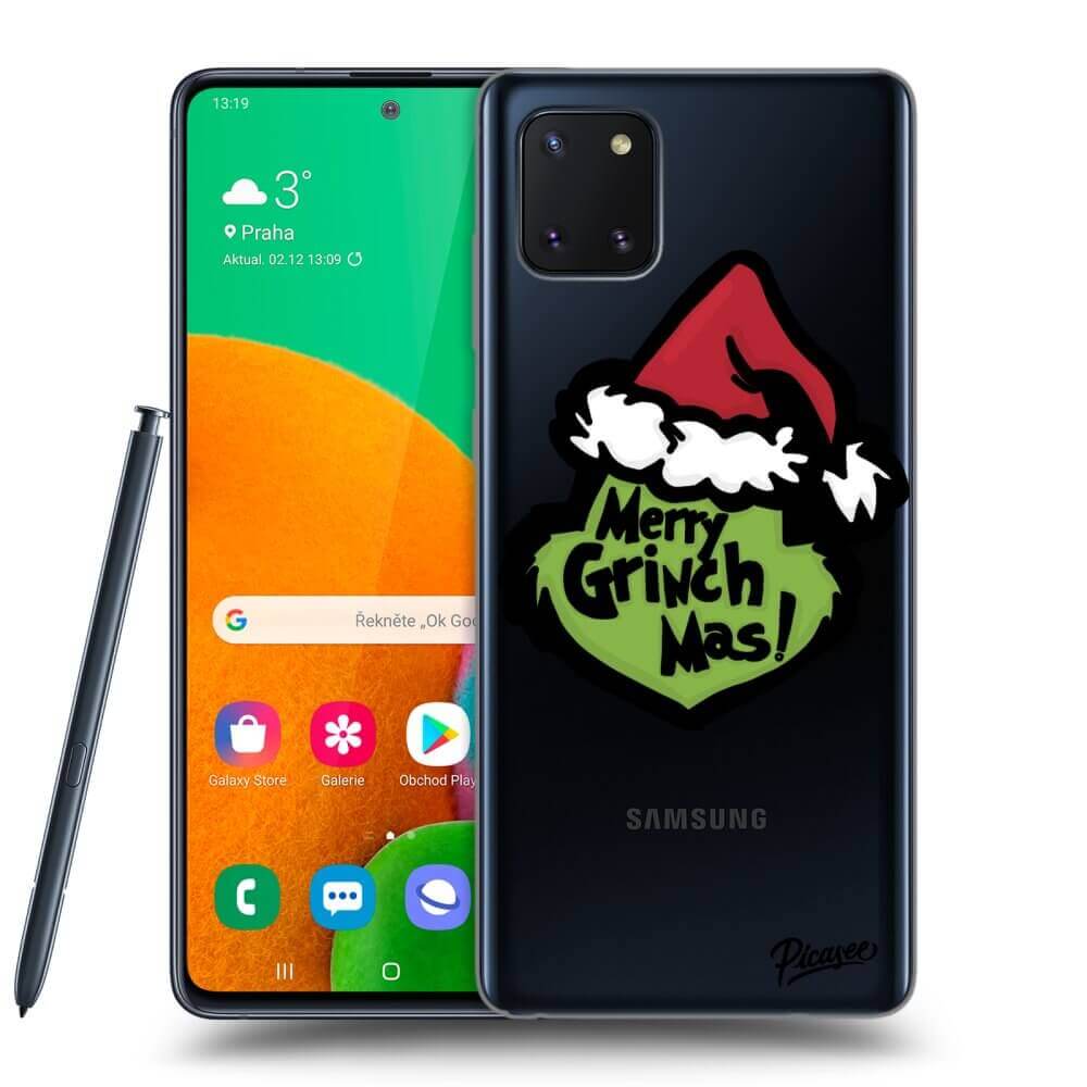 Silikonska Prozirna Maskica Za Samsung Galaxy Note 10 Lite N770F - Grinch 2