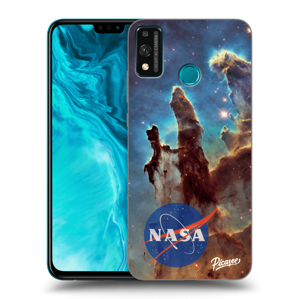 Silikonska Prozirna Maskica Za Honor 9X Lite - Eagle Nebula