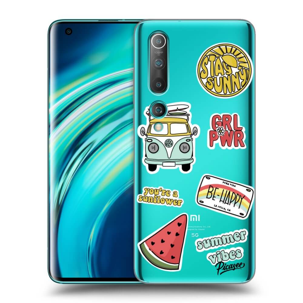 Silikonska Prozirna Maskica Za Xiaomi Mi 10 - Summer