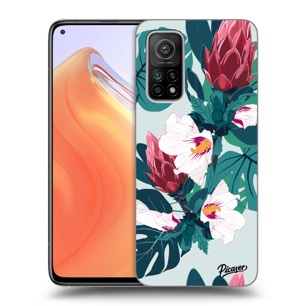 Silikonska Prozirna Maskica Za Xiaomi Mi 10T - Rhododendron