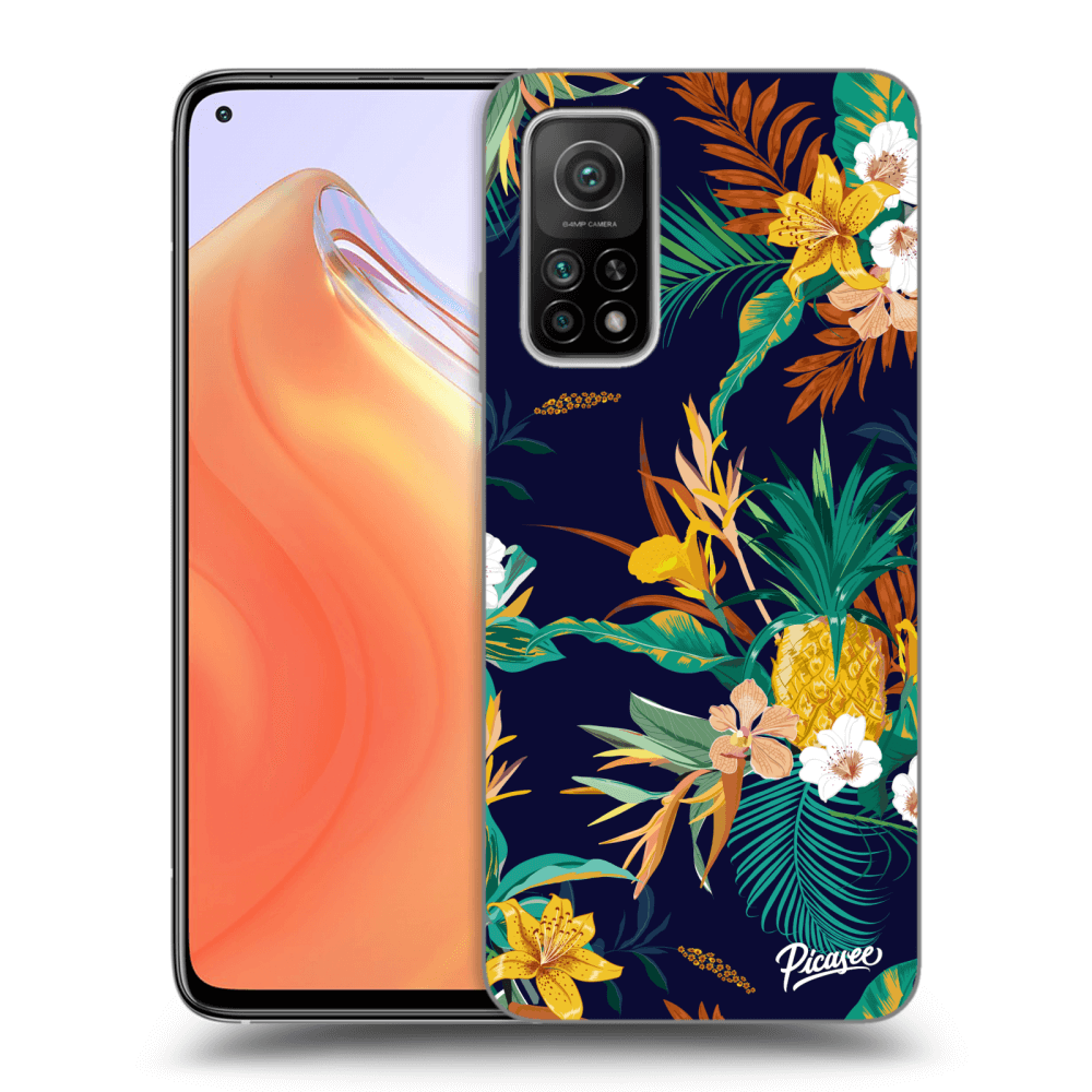 Crna Silikonska Maskica Za Xiaomi Mi 10T - Pineapple Color