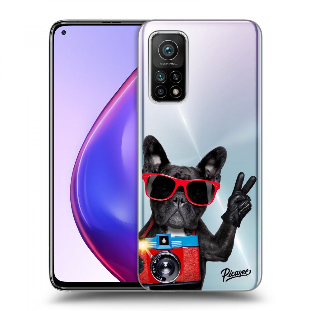 Silikonska Prozirna Maskica Za Xiaomi Mi 10T Pro - French Bulldog