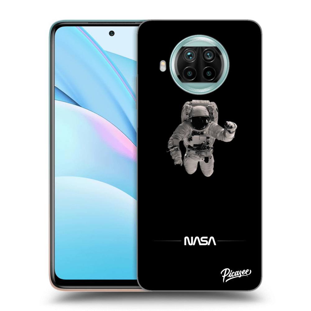 Crna Silikonska Maskica Za Xiaomi Mi 10T Lite - Astronaut Minimal