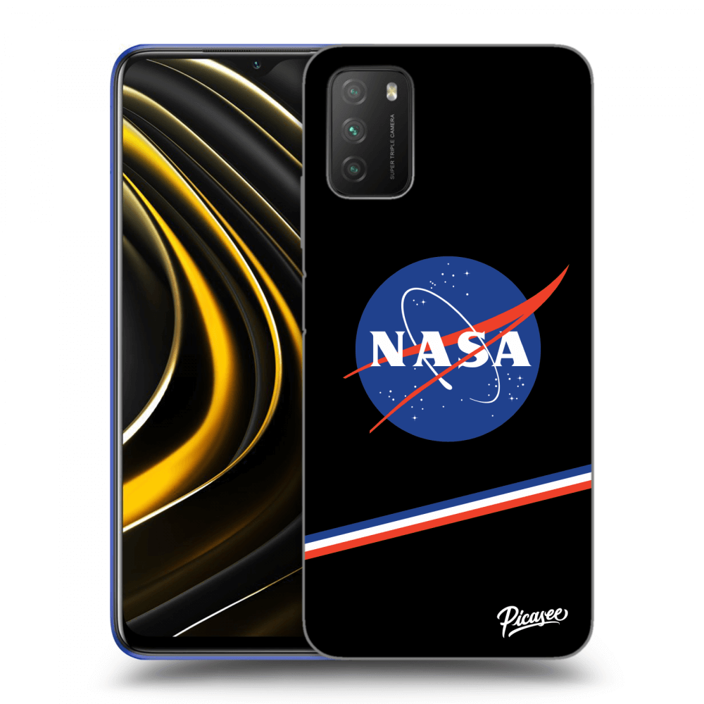 Crna Silikonska Maskica Za Xiaomi Poco M3 - NASA Original