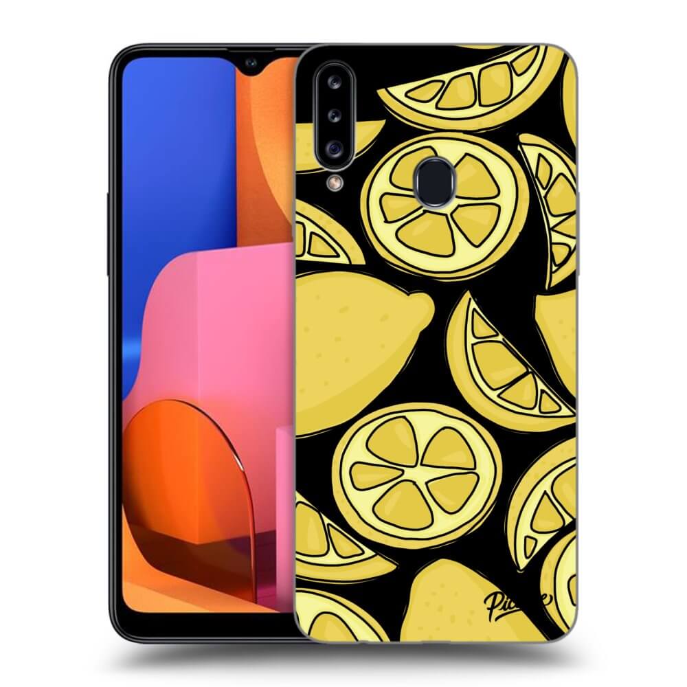 Crna Silikonska Maskica Za Samsung Galaxy A20s - Lemon