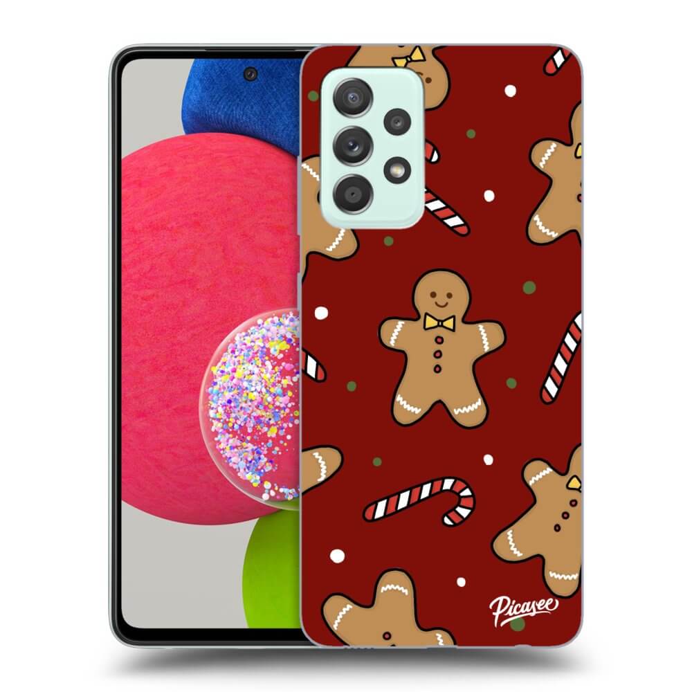 Crna Silikonska Maskica Za Samsung Galaxy A73 5G - Gingerbread 2