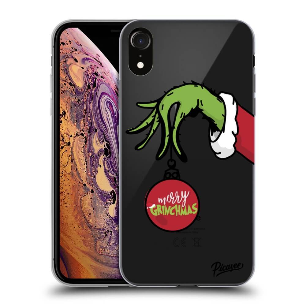 Silikonska Prozirna Maskica Za Apple IPhone XR - Grinch