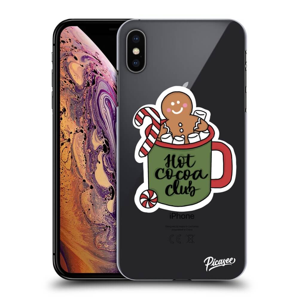 Silikonska Prozirna Maskica Za Apple IPhone XS Max - Hot Cocoa Club