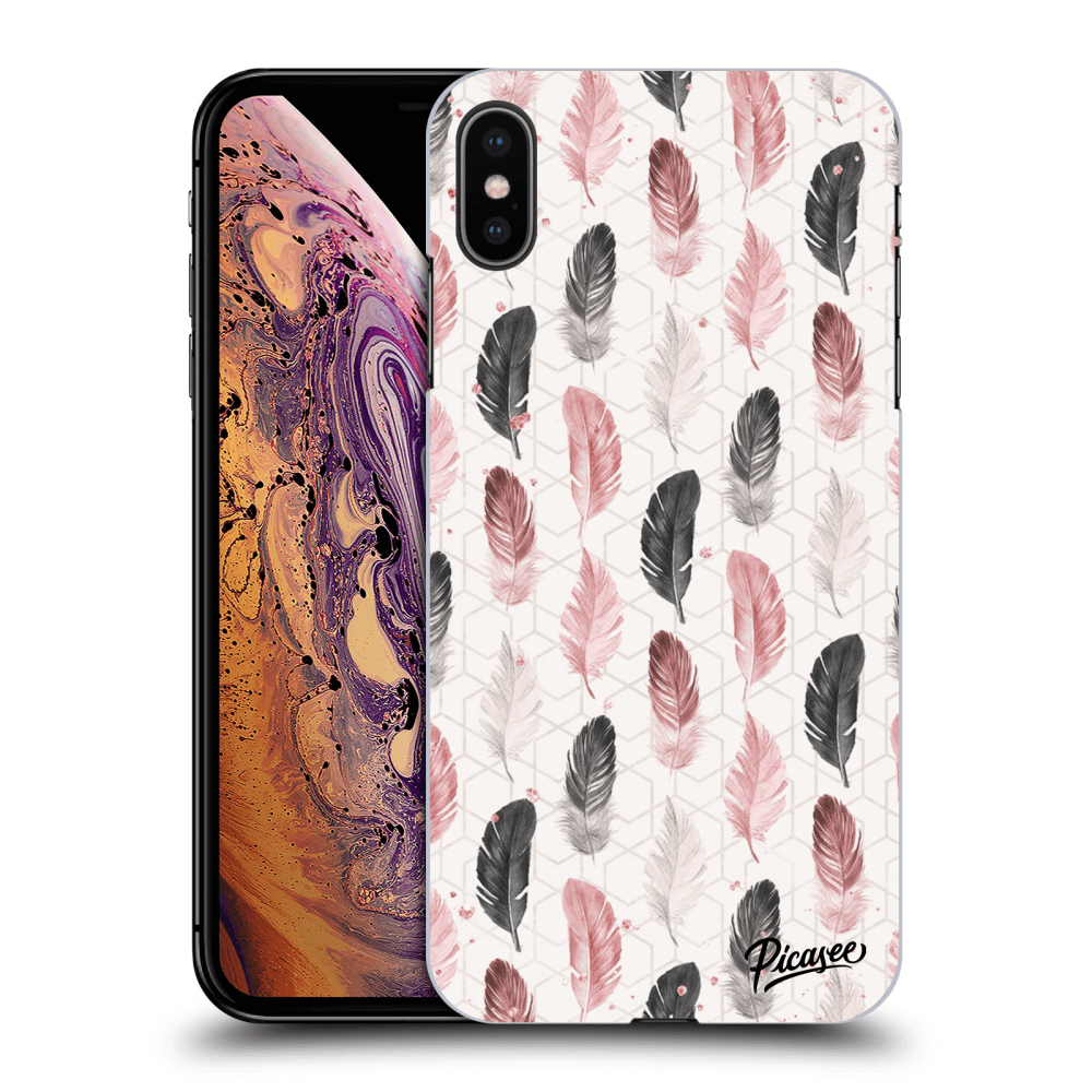 Silikonska Prozirna Maskica Za Apple IPhone XS Max - Feather 2