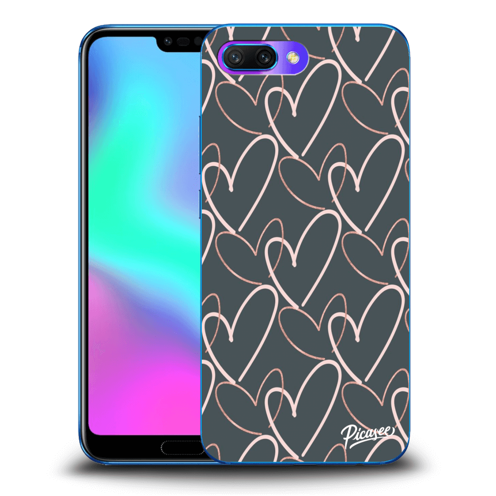 Silikonska Prozirna Maskica Za Honor 10 - Lots Of Love