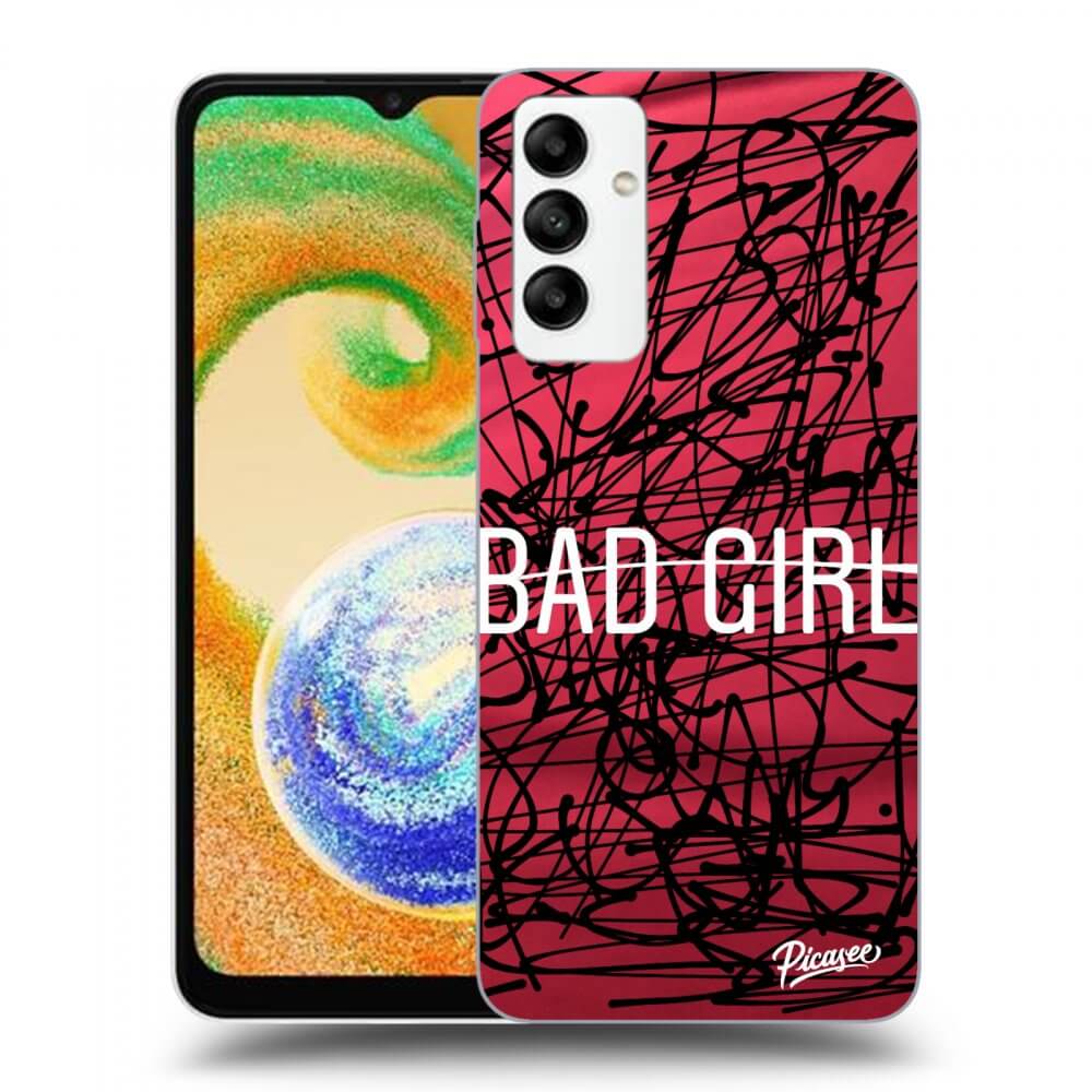 Silikonska Prozirna Maskica Za Samsung Galaxy A04s A047F - Bad Girl