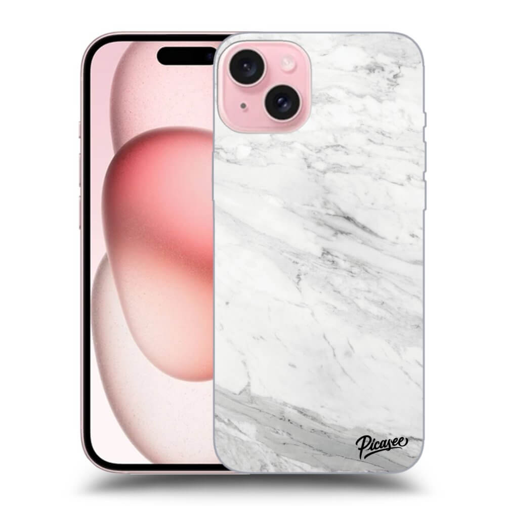 ULTIMATE CASE Za Apple IPhone 15 - White Marble