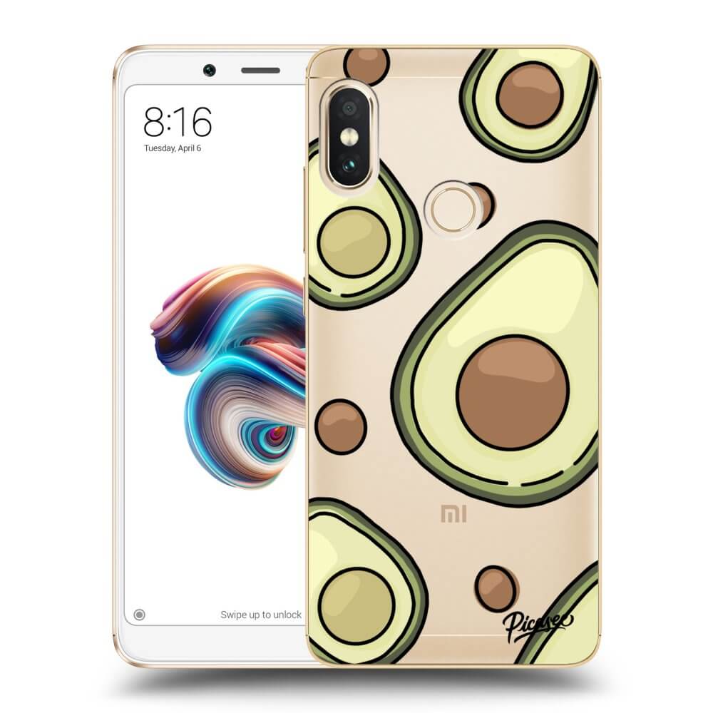 Silikonska Prozirna Maskica Za Xiaomi Redmi Note 5 Global - Avocado