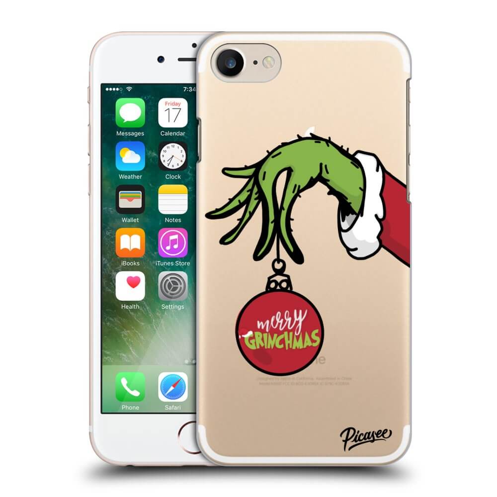 Silikonska Prozirna Maskica Za Apple IPhone 7 - Grinch