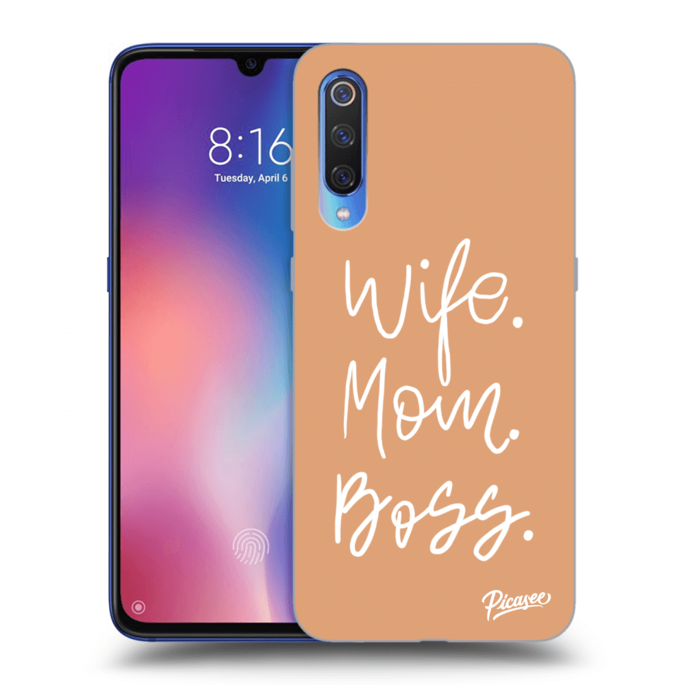 Crna Silikonska Maskica Za Xiaomi Mi 9 - Boss Mama