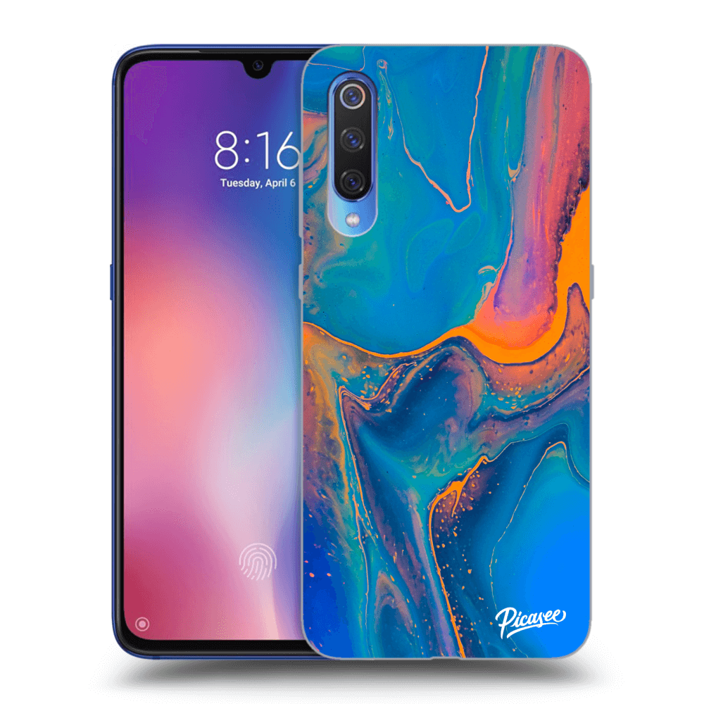 Silikonska Prozirna Maskica Za Xiaomi Mi 9 - Rainbow