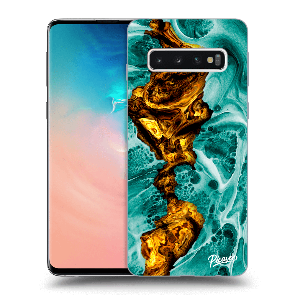 Crna Silikonska Maskica Za Samsung Galaxy S10 G973 - Goldsky